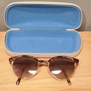Warby Parker Tortoise Gold Sunglasses Carey 1286